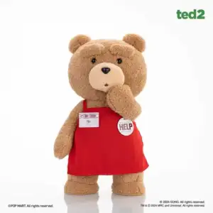 Pop Mart Ted2 - ted Action Plush Figure